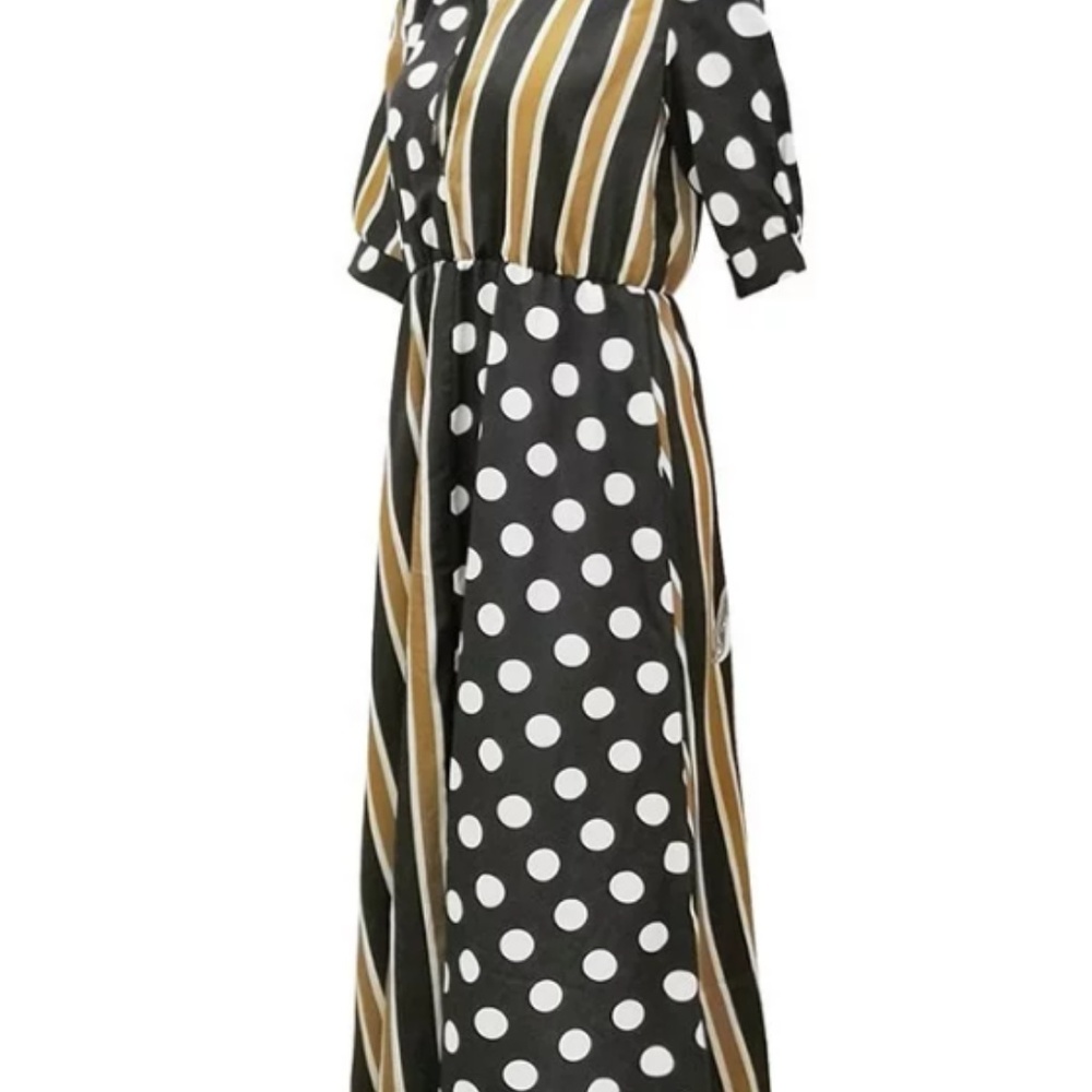 NWT Fall Party Maxi Dress - Picture 2 of 8